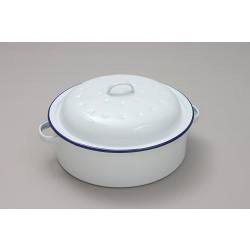 Falcon Falcon Roaster Round - Traditional White - 20cm x 8.5D - N60520