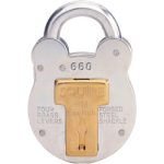 Squire 4-Lever Galvanised Steel - Old English Padlock - 64mm - 660