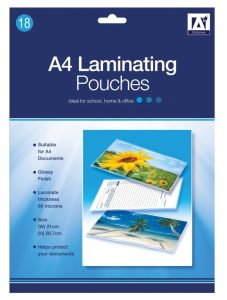 Anker Laminating Pouches - Pack of 18 - VTR/4