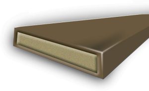 Astroflame Intumescent Seal Fire & Smoke - Brown 15 x 4 x 2100mm - AFFSB1542X