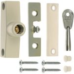 Era Snaplock Std Key (W)17.5 x (L)63.5 x (H)37mm - Finish: White - 801-12