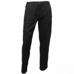 Regatta Gents Black Action Trousers - 32R - TRJ330R