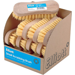 Elliott Small Scrubbing Brush - 6.5" - 10F30104