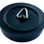 Oracstar Plug Sink/Bath Polythene - Black - 1 3/4" - PPS28